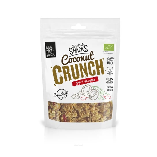 Coconut Crunch z Goji i Sezamem Bio 150 g Diet Food Diet-food