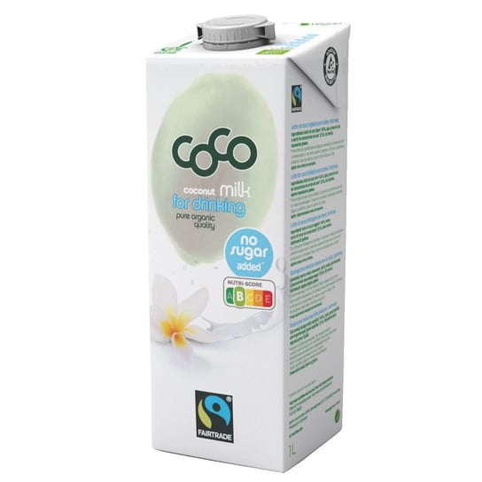 Coconut Milk - Napój Kokosowy Do Picia Bez Dodatku Cukrów Fair Trade Bio 1 L - Coco (Dr Martins) Inny producent