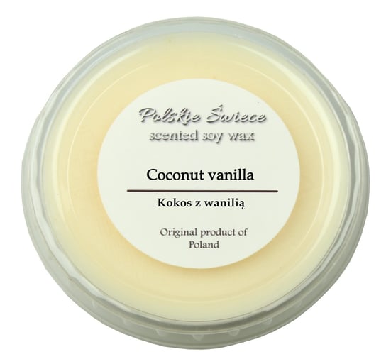 Coconut vanilla- wosk SOJOWY zapachowy 30g Polskie Świece