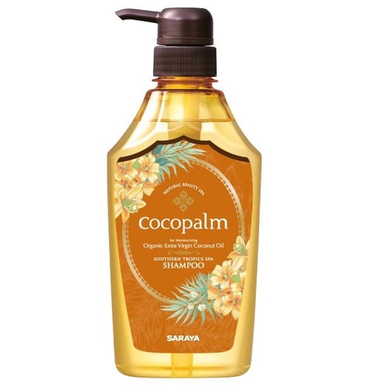 CocoPalm Southern tropics spa shampoo szampon do włosów z organicznym olejem kokosowym i hibiskusem 600ml CocoPalm