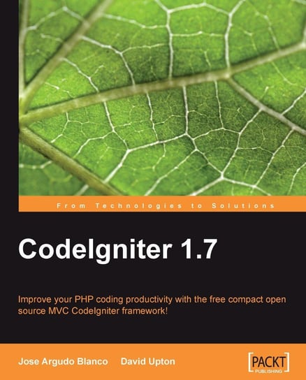 CodeIgniter 1.7 - ebook epub David Upton, Jose Argudo Blanco