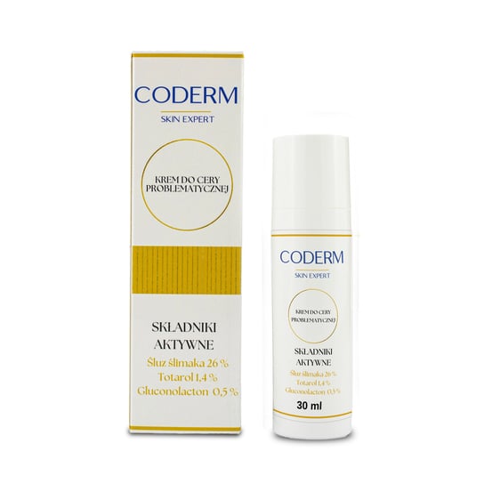 Coderm, Krem Do Cery Problematycznej, 30ml CODERM