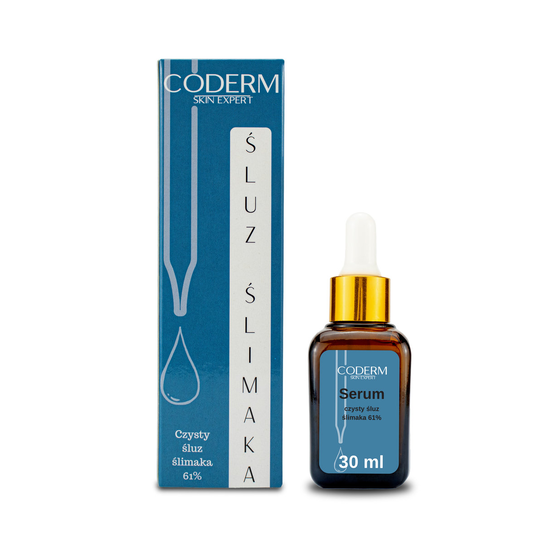 Coderm, Serum z czystym śluzem ślimaka 61% 30 ml | Sklep EMPIK.COM