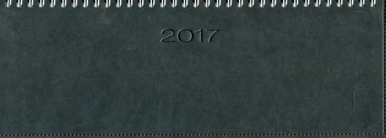 Codex, kalendarz biurkowy, leżący 2017, grafitowy Codex