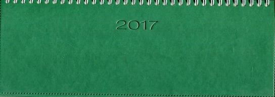 Codex, kalendarz biurkowy leżacy 2017, zielony Codex