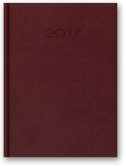 Codex, kalendarz ksiażkowy 2017, Vivella, bordowy Codex