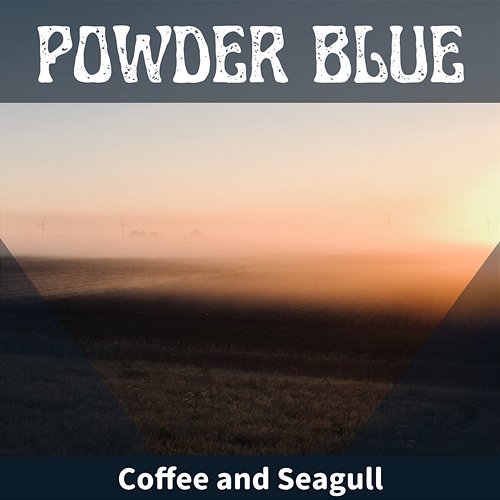 Coffee and Seagull Powder Blue