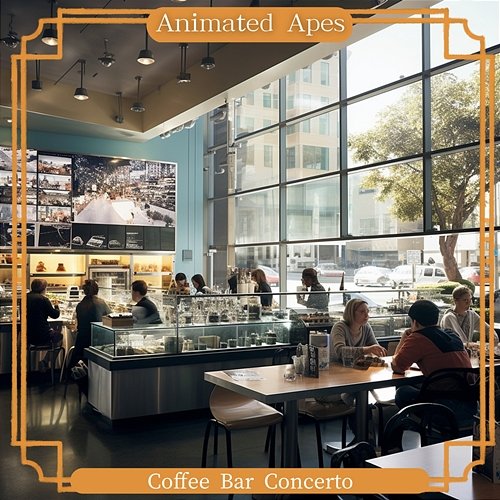 Coffee Bar Concerto Animated Apes