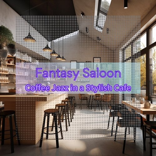 Coffee Jazz in a Stylish Cafe Fantasy Saloon