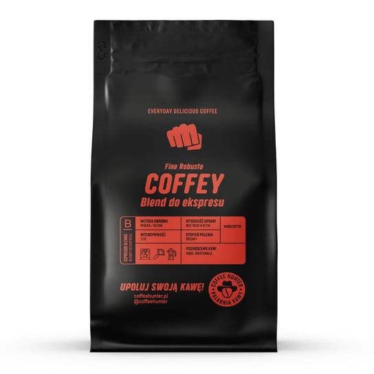 Coffey Blend Kawa Ziarnista - 1000 G COFFEE HUNTER