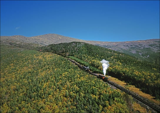 Cog Railway in New Hampshire’s White Mountains, Carol Highsmith - plakat 100x70 cm Galeria Plakatu
