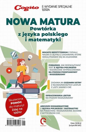 Cogito. E-wydanie specjalne. Nowa Matura Powtórka z języka polskiego i matematyki Siewko Ola