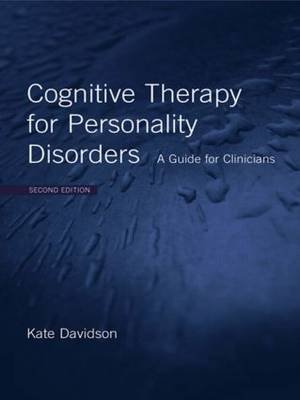 Cognitive Therapy for Personality Disorders Davidson Kate