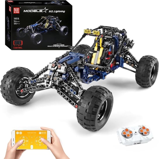 COIL Klocki konstrukcyjne zestaw 394 elementów Auto Buggy RC zdalnie sterowane COIL