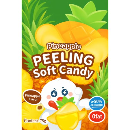 Cokoc Pineapple Peeling Soft Candy Inna marka