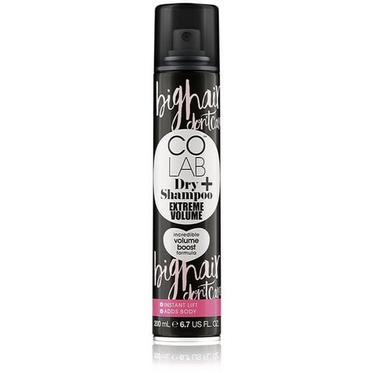 COLAB Extreme Volume suchy szampon zwiększający objętość włosów bardzo mocno utrwalający 200 ml COLAB