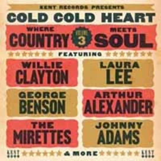 Cold Cold Heart-Where Country Meets Soul Volume Various Artists