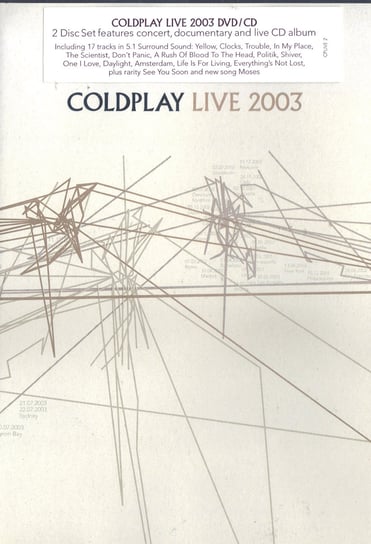Coldplay Live 2003 (Limited Edition) Coldplay