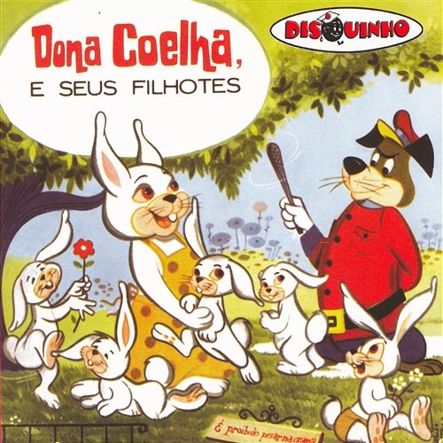 Coleção Disquinho 2002 - Dona Coelha e Seus Filhotes Teatro Disquinho