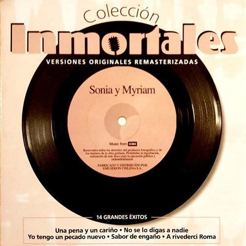 Colección Inmortales Sonia Y Myriam