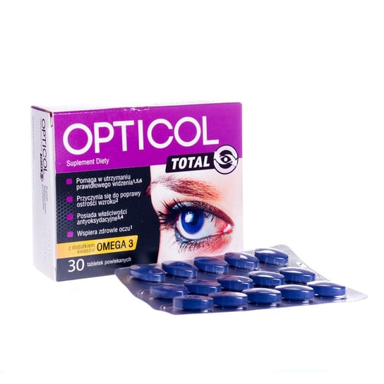 Colfarm, Opticol Total, 30 tabletek powlekanych Colfarm