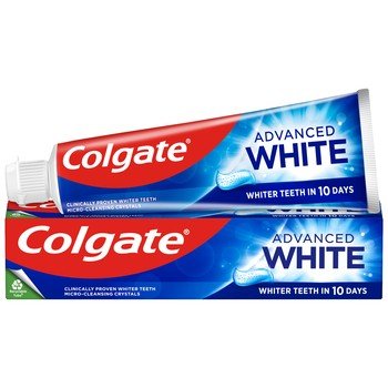 Colgate, Advanced White, Wybielająca pasta do zębów z fluorem, 125 ml Colgate
