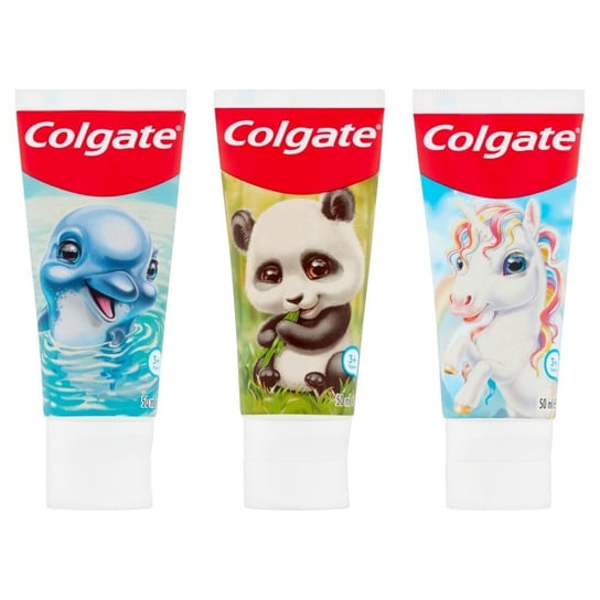 Colgate Kids Pasta Do Zębów Dla Dzieci 3+ Animals - Mix Wzorów 50Ml Colgate