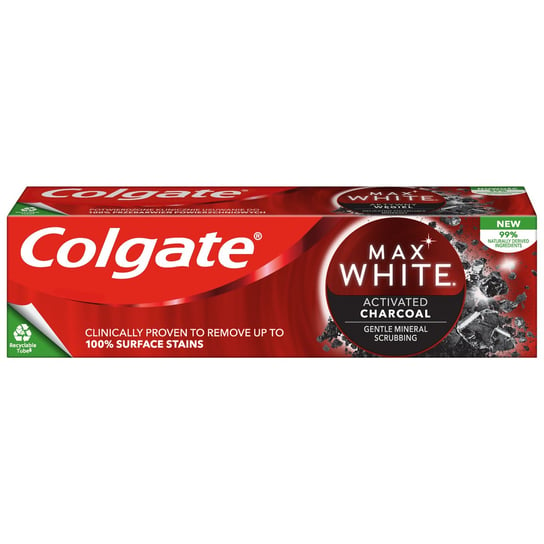 Colgate Max White Charcoal Pasta do zębów 75ml Colgate