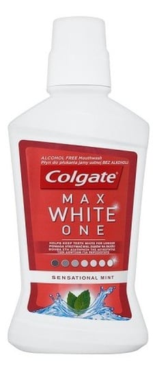Colgate One, Max White, płyn do płukania jamy ustnej, 500 ml Colgate