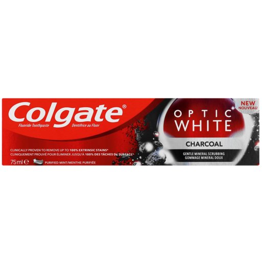 Colgate Optic White Charcoal Pasta do Zebów 75ml Colgate