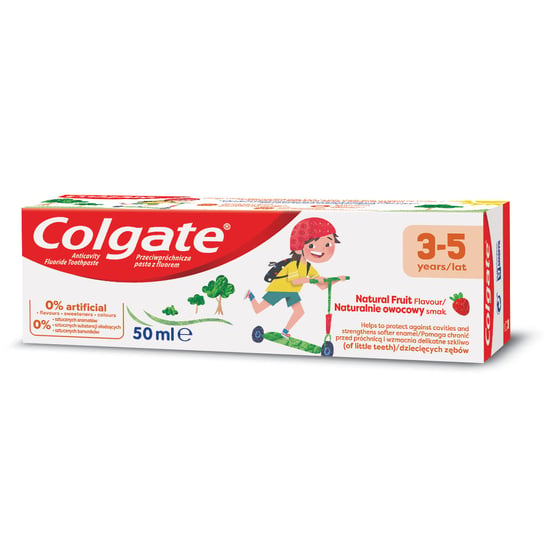 Colgate, pasta do zębów dla dzieci 3-5 lat, 50 ml Colgate