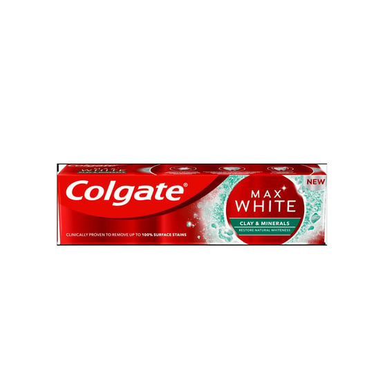 Colgate Pasta do zębów Max White Clay & Minerals 75ml Colgate