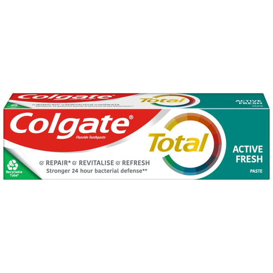 Colgate, Total Active Fresh, pasta do zębów, 75 ml Colgate