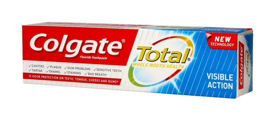Colgate, Total Visible Action, pasta do zębów, 75 ml Colgate
