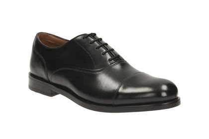 Coling Boss [black leather] - rozmiar 39.5 Clarks