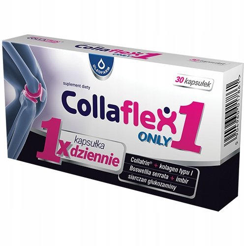 COLLAFLEX ONLY 1 ONE OLEOFARM Suplement diety, 30 kaps. Kolagen Oleofarm