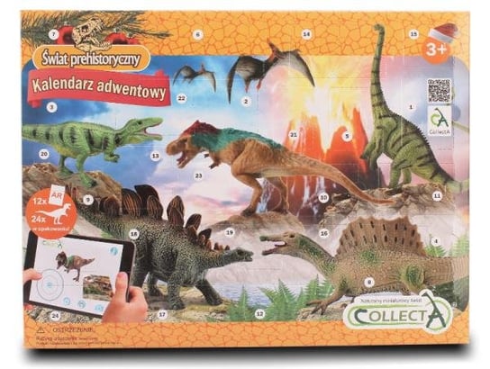 Collecta, Figurka kolekcjonerska, Kalendarz Adwentowy, Dinozaury, 84177, nr kat 84177 Collecta