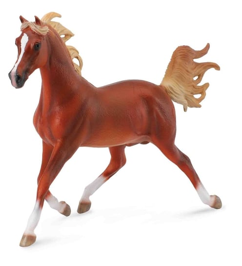 Collecta, Figurka kolekcjonerska, Koń Arabski Stallion Chestnut, nr kat 89461 Collecta