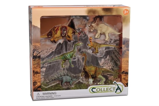Collecta, Figurka kolekcjonerska, Zestaw Podarunkowy Prehistoria Dinozaury, nr kat 89574 Collecta