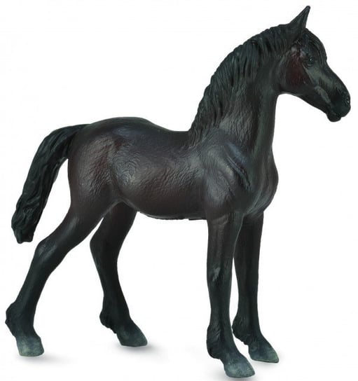 Collecta, Figurka kolekcjonerska, Źrebię Friesian Foal, nr kat 88815 Collecta