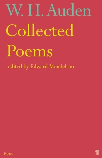 Collected Auden Auden W. H.