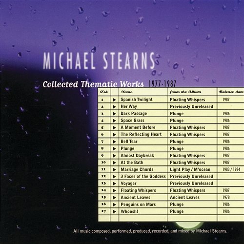 Collected Thematic Works 1977-1987 Michael Stearns