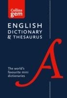 Collins English Dictionary and Thesaurus Gem Edition Collins Dictionaries