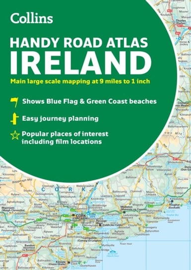 Collins Handy Road Atlas Ireland Opracowanie zbiorowe