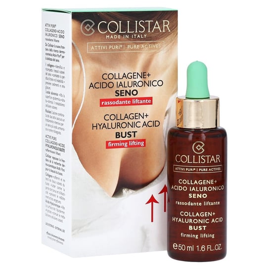 Collistar, Collagen+Hyaluronic Acid Bust Firming Lifting, serum ujędrniające do biustu z kolagenem i kwasem hialuronowym, 50 ml Collistar