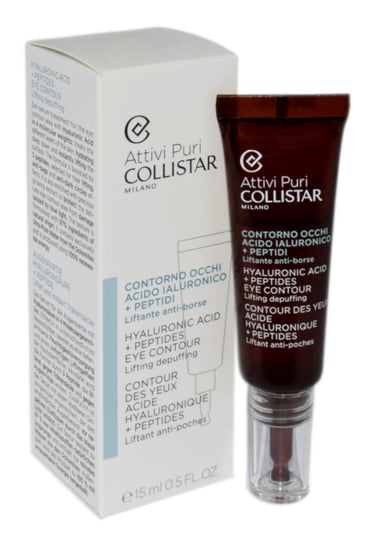 Collistar, Eye Contour Hyaluronic, Krem pod oczy Acid + Peptides, 15 ml Collistar