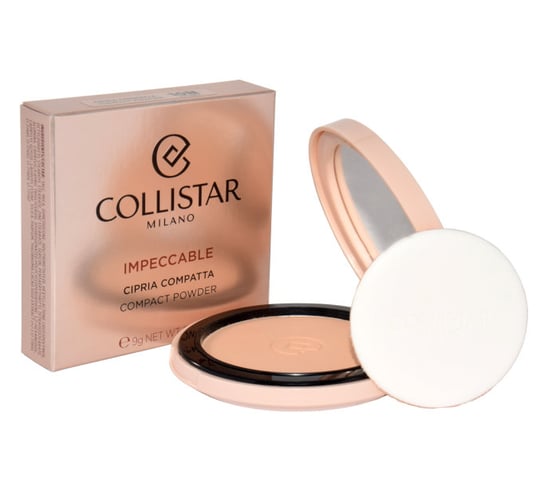 Collistar, Impeccable, puder w kompakcie 10N Ivory, 9 g Collistar