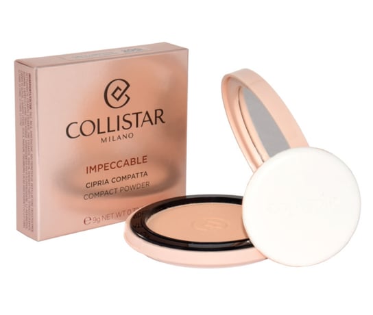 Collistar, Impeccable, puder w kompakcie 20G Natural, 9 g Collistar
