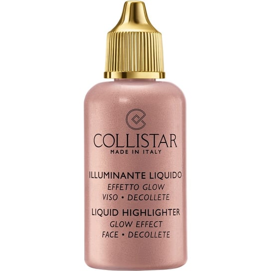 Collistar, Liquid Highlighter Glow Effect rozświetlacz w płynie do twarzy i dekoltu 3 Bronze Pearl 18ml Collistar
