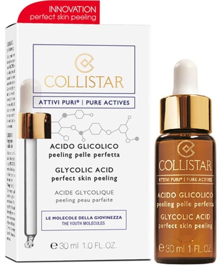 Collistar, Perfect Skin, peeling do twarzy z kwasem glikolowym, 30 ml Collistar
